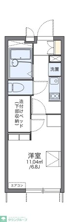 レオパレスサンフラワーAの物件間取画像